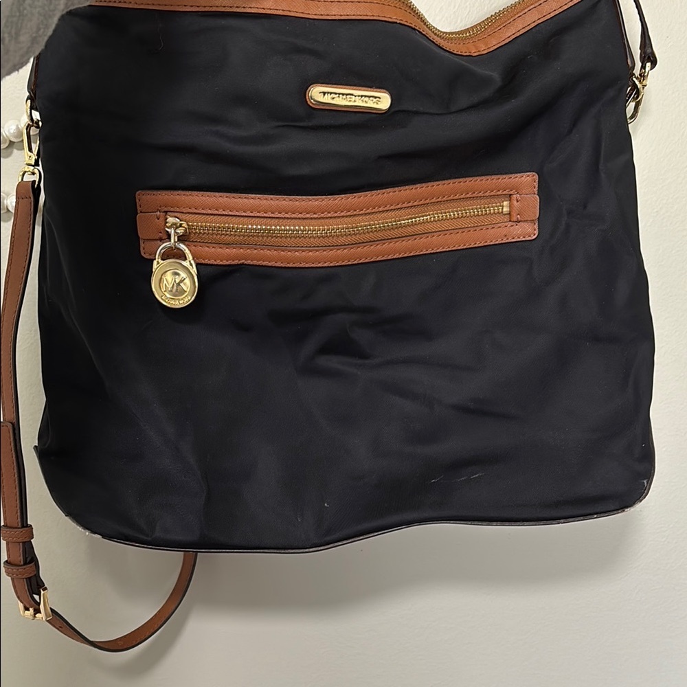 Michael Kors Black and Brown Women's Bag